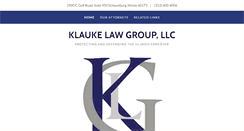 Desktop Screenshot of klaukelawgroup.com