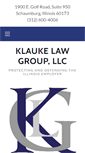 Mobile Screenshot of klaukelawgroup.com